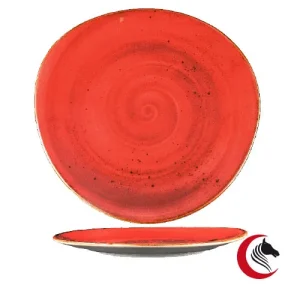 irregular red
